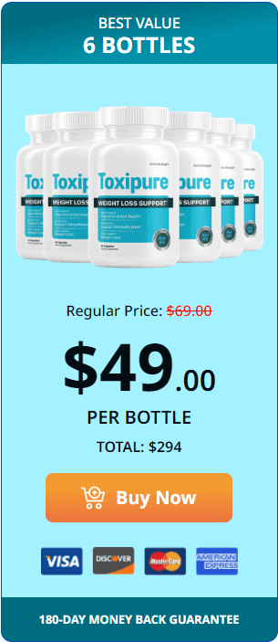 Toxipure 6 Bottle